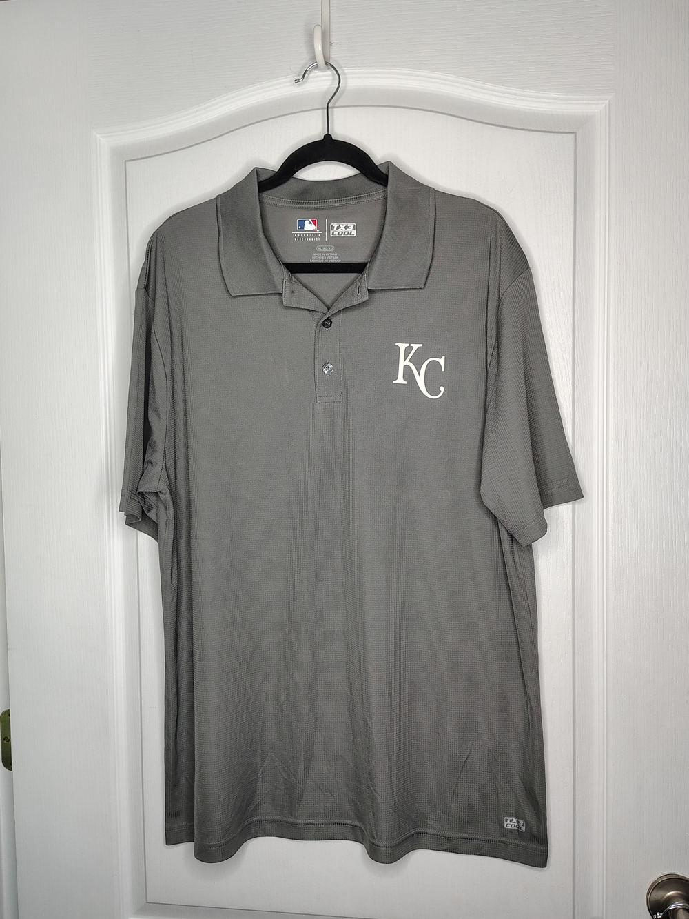 Genuine Merchandise Gray KC Polo Shirt